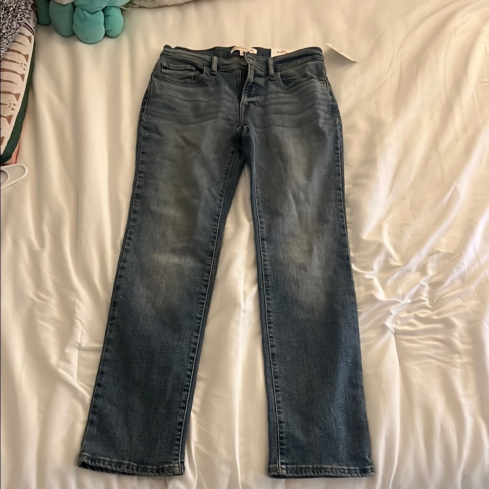NEW WITH TAGS Lucky Brand Women’s Straight Leg Blue Jeans, size 4/27